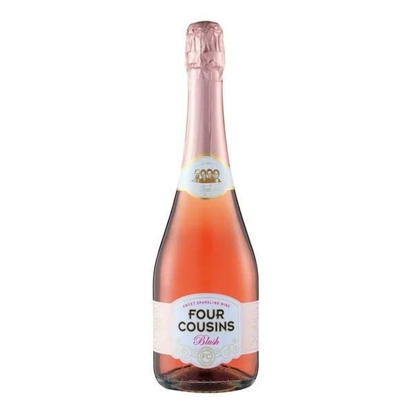 FOUR COUSINS SWEET SPARKLING BLUSH 750ML